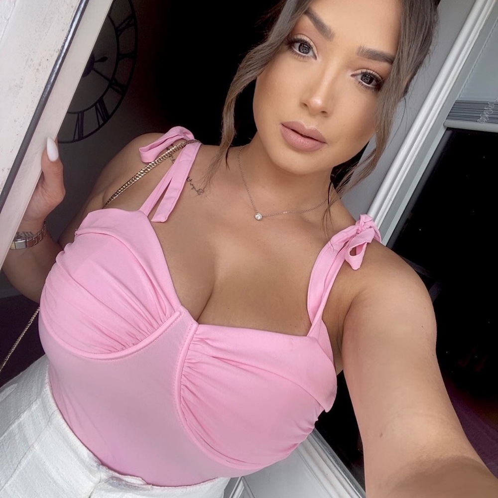 Kendall & Kylie Pink Tank Top